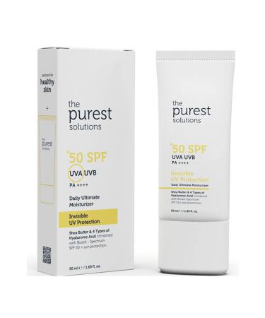 The Purest Solutions Revitalizing Sunscreen that Gives Moisture to the Skin For Lifeless-Dry Skin SPF50+ 50 ml - Buy Online on GoSupps.com