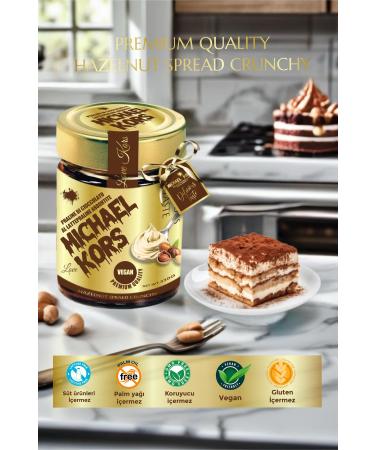 Michael Kors Love Michael Kors Praline D Cioccolato Al Latte Prali Biscuit Paste + Croquant Hazelnut Paste 330gx2 - Buy Online on GoSupps.com