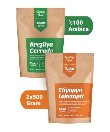 Taxo Coffee Filter Coffee 2x500gr Brazilian Ethiopia