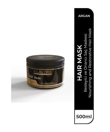 ALALORE Nourishing and Repairing Professional Argan Essence Hair Care Mask - 500 ml