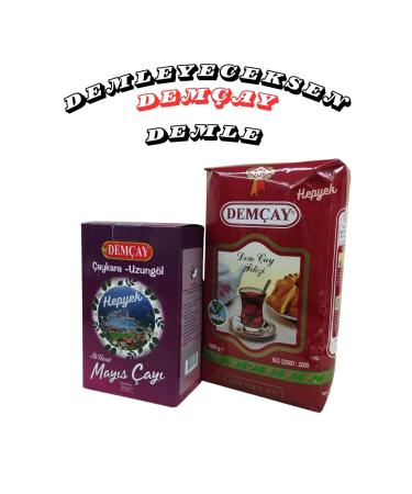 DEM AY aykara-Uzung l First Harvest May Tea 500 gr / Dem ay Sprout Tea 1000 gr - Buy Online on GoSupps.com