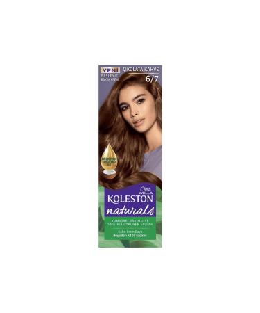 Wella Naturals Kit 6.7 Chocolate Brown Hair Dye