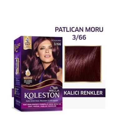 Wella Koleston Kit Eggplant Purple Set 3.66 - Buy Online on GoSupps.com