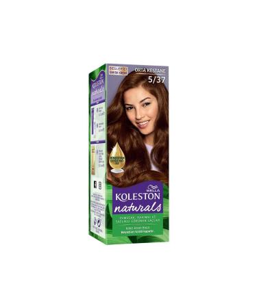Wella Koleston Naturals Hair Dye 5/37 Medium Chestnut - Buy Online on GoSupps.com