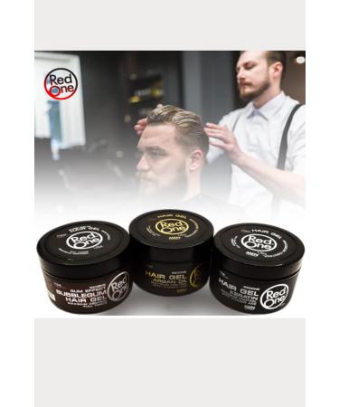 Red One Redone Natural Keratin Hair Styling Gel - Strong Hold and Shine 450 ml - Buy Online on GoSupps.com