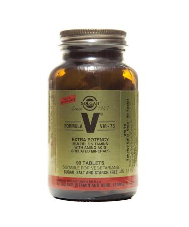Solgar Formula VM - 75 90 Tablets - Buy Online on GoSupps.com