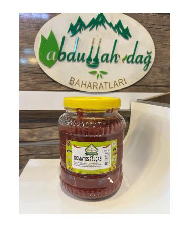 ABDULLAH DA Hatay Local Natural Tomato Pepper Paste 2 Kg / 2000 gr