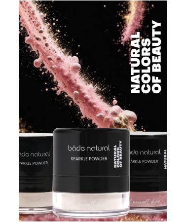 Bade Natural Sparkle Powder white Pearl Multi-Purpose Powder Shining Illuminator 0 Natural - Buy Online on GoSupps.com