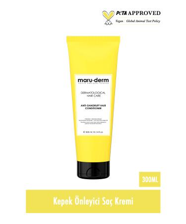 Maru.Derm Hair Conditioner | Anti-Dandruff Conditioner 300 ml | Normal/oily Hair | Vegann - Buy Online on GoSupps.com