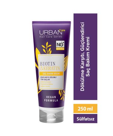 Urban Care Biotin & Keratin Conditioner 250 ml - Sulfate Free