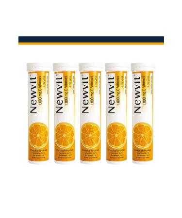 Newvit Vitamin C Zinc Effervescent 5x