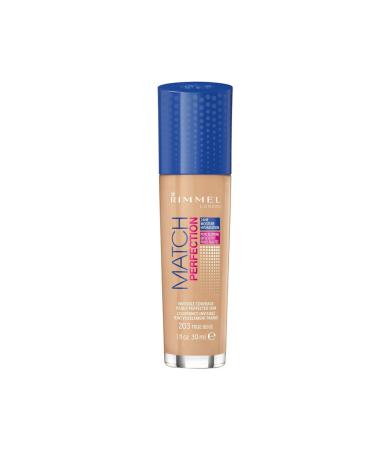 Rimmel London Match & Perfection Foundation 203 True Beige