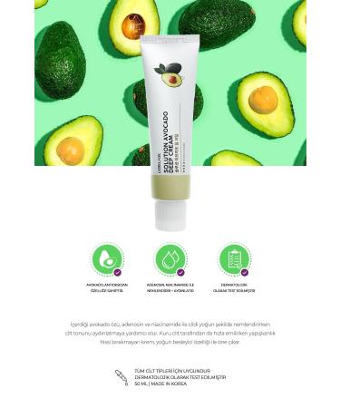 LEBELAGE Avocado Extract Nourishing and Moisturizing Cream Solution Avocado Deep Cream - Buy Online on GoSupps.com