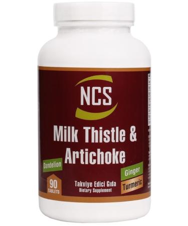 Ncs Milk Thistle Artichoke Turmeric Dandelion 90 Tablets Artichoke