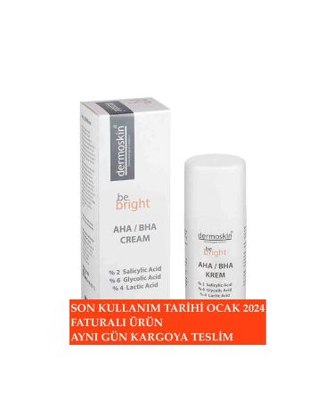 Dermoskin Be Bright Aha/bha Cream 33 ml - Buy Online on GoSupps.com