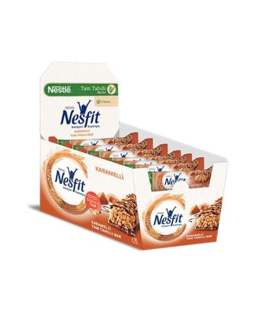 Nestle Nesfit Caramel Cereal Bar 23.5 Gr X 16 Pieces