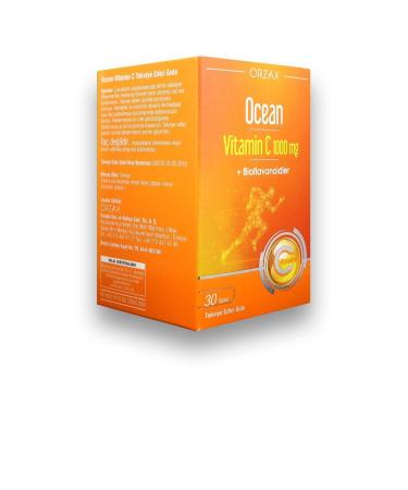 Ocean Vitamin C 1000 Mg 30 Tablets +bioflavonoids