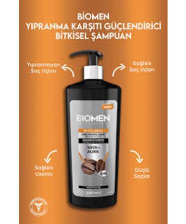 Biomen Professional Caffeine & Arginine Shampoo for Dry and Damaged Hair 1000 ml - Buy Online on GoSupps.com