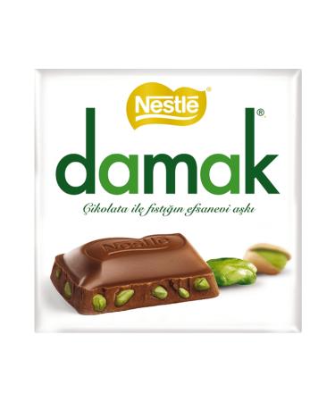 Damak Whole Pistachio Square 60 Grams x 6 Pieces