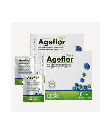 ageflor Sachet 10 Sachets 2 Pack