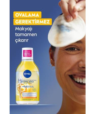 NIVEA Effectively Removes Waterproof Make-Up Refreshing and Brightening Make-Up Remover Water eleg.1993 - Buy Online on GoSupps.com