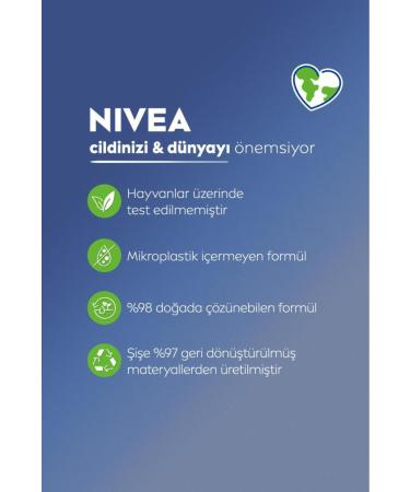 NIVEA Effectively Removes Waterproof Make-Up Refreshing and Brightening Make-Up Remover Water eleg.1993 - Buy Online on GoSupps.com