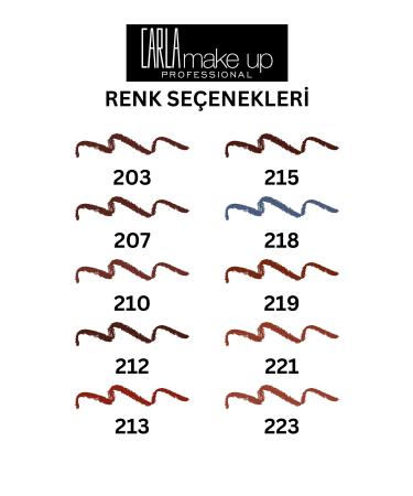 Carla Professional Make Up Twistmatic Long Lasting Lipliner - Dudak Kalemi 1 15 gr - No: 215 - Buy Online on GoSupps.com