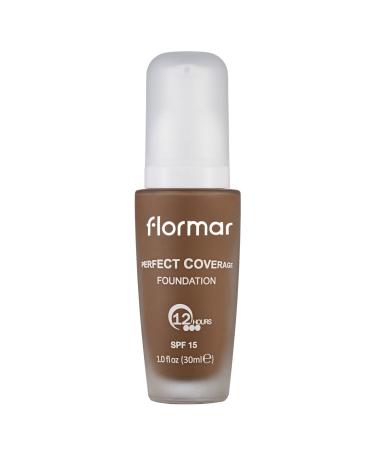 Flormar Effective Smoothing Perfect Coverage Foundation 126 Warm Caramel NTRLB381