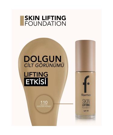 Flormar Moisturizes the Skin Thanks to Its Formula SPF30 Firming Foundation 160 Dark Caramel -NTRLB443 - Buy Online on GoSupps.com