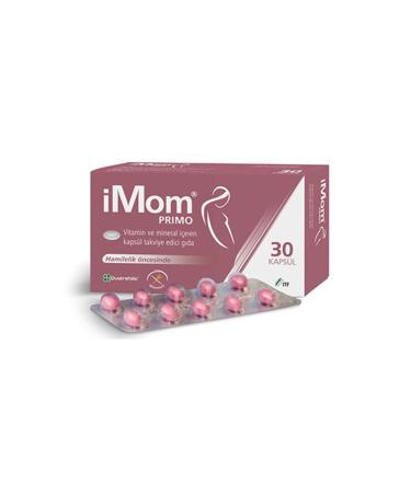 ITF la momprimo Vitamin and Mineral Containing Supplementary Food 30 Capsules