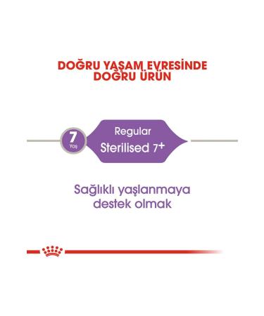 Royal Canin Sterilized 7 Year Old Cat Food 3.5 Kg - Buy Online on GoSupps.com