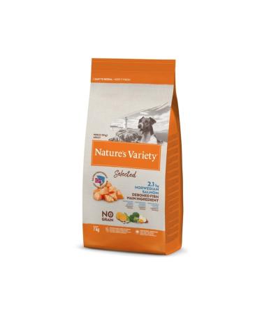 NATURES VARIETY Nature's Variety Dog No Selected M n Adult Norw. salmon 7kg