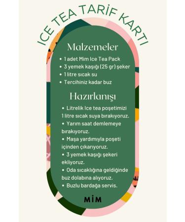 Mim and More - Green Mango Ice Tea Pack - Buy Online on GoSupps.com