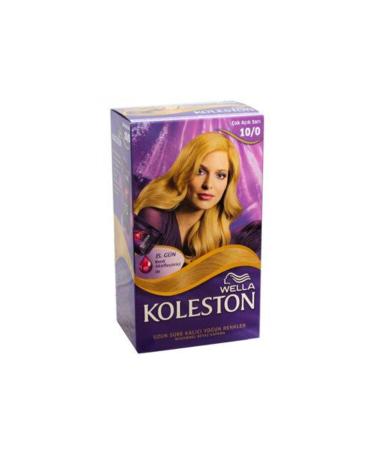 Wella Koleston Kit Hair Dye 10/0 Very Light Blonde