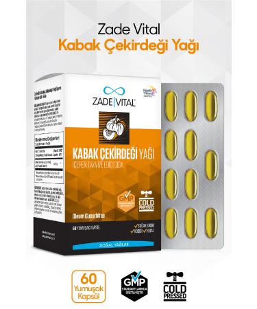 Pumpkin Seed Oil 320 Mg 60 Capsules