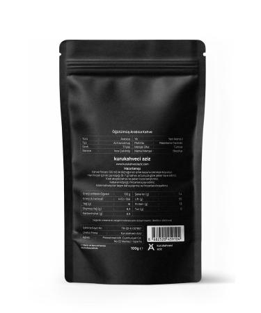 Aziz Kurukahveci 100 gr. x 10 pieces of lightly roasted Turkish coffee - Buy Online on GoSupps.com