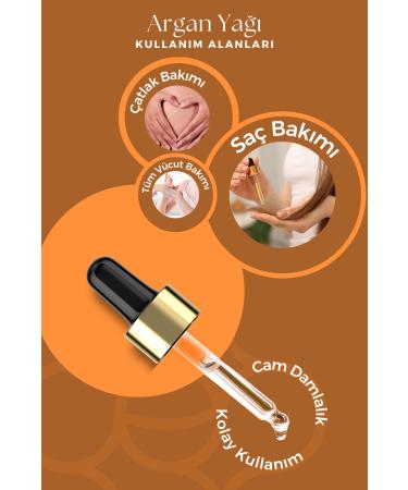 Efsun Natural Argan Oil 0 Pure and Natural Cold Pressed 30 ml - Buy Online on GoSupps.com