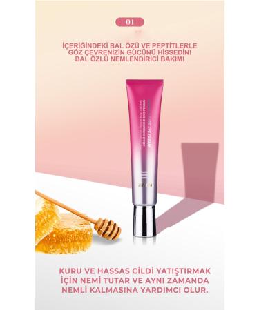 JINYYUM Anti-Wrinkle Eye Contour Cream Contains Tranexamic Acid And Glutathione - Buy Online on GoSupps.com