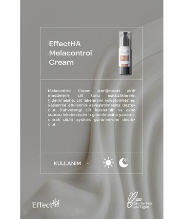 EffectHA Melacontrol Care Cream for All Skin Types - Buy Online on GoSupps.com