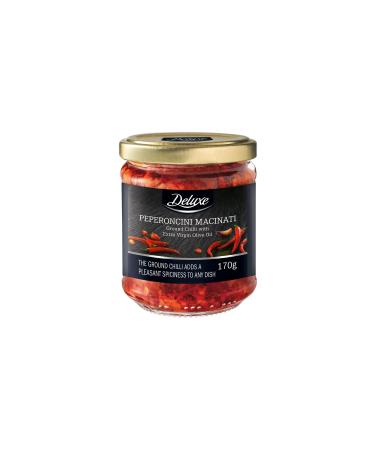Deluxe Ground hot pepper with olive oil spicy paste 170 gr