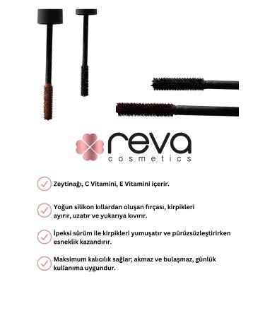 REVA Volume Hybrid Mascara - Hybrid Volume Mascara Brown - No: 803 - Vegan & Clean Content - Buy Online on GoSupps.com