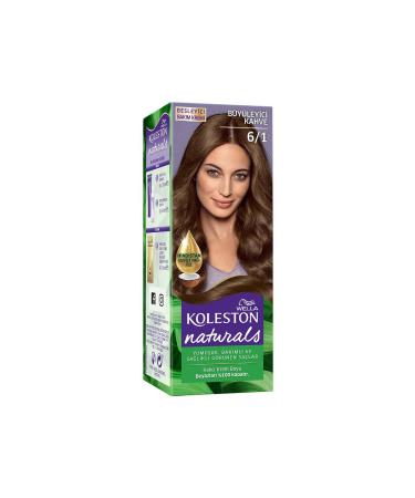 Wella Koleston Naturals Hair Dye 6/1 Fascinating Brown - Buy Online on GoSupps.com