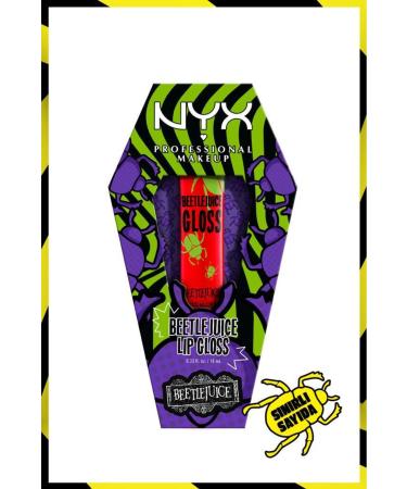 NYX Professional Makeup Beetlejuice Special Collection Lip Gloss - Buy Online on GoSupps.com