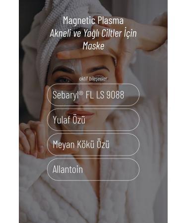 MAGNETIC PLASMA Mask for Acne and Oily Skin - 100ml - Buy Online on GoSupps.com