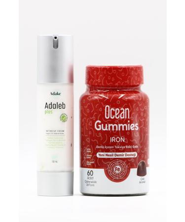 Ocean Gummies Chewable Iron Supplement and Anti-Stain Adaleb Plus - Buy Online on GoSupps.com