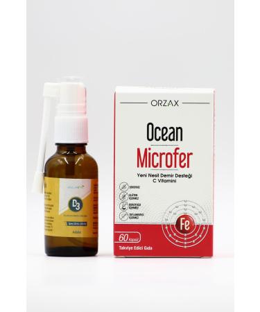 Ocean Microfer Iron and Vitamin C D3 Spray - Buy Online on GoSupps.com