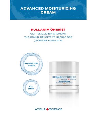 Acqua Perfection Acquaboost Intensive Moisturizing Regenerating and Sun Protection Face Cream 50 ml (SPF30) - Buy Online on GoSupps.com