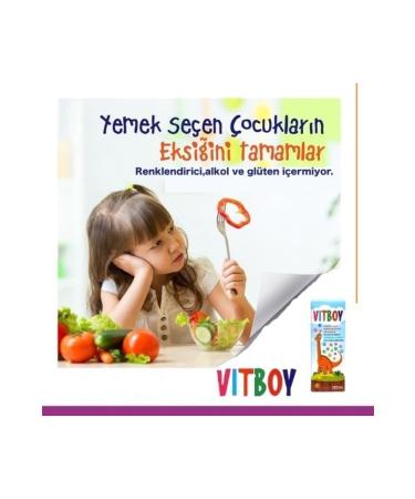 Vitboy Multivitamin and Mineral Supplementary Food 150 Ml Syrup - Buy Online on GoSupps.com