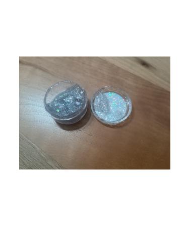 Blotch grey Face Glitter