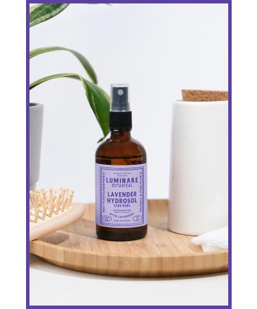 Luminare Botanical 0 Pure Lavender Water Hydrosol Tonic Oil-Free 100 ml - Buy Online on GoSupps.com